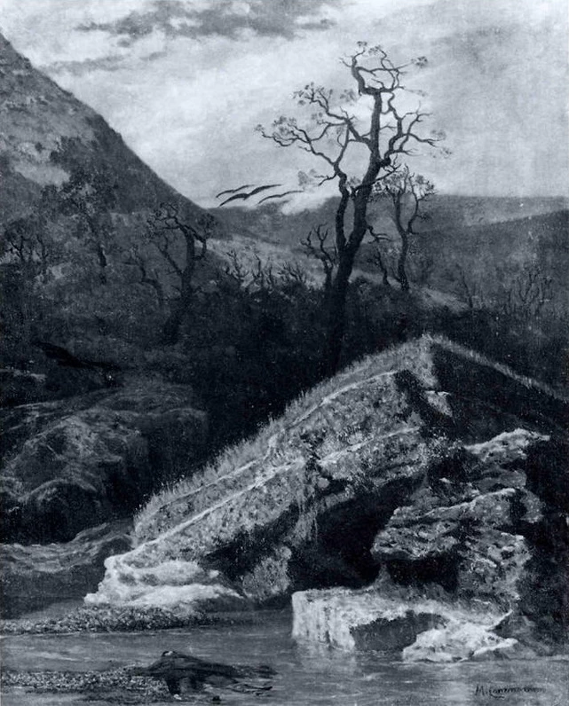 Paesaggio sul monte Cucco